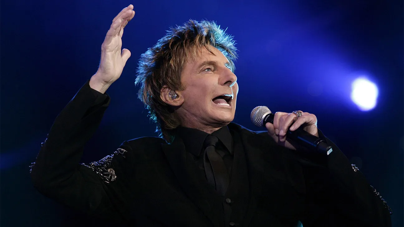 Crowd at a Barry Manilow show